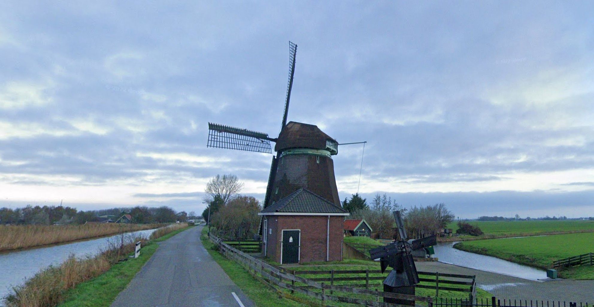 Poldermolen De Vier Winden in Hoogwoud