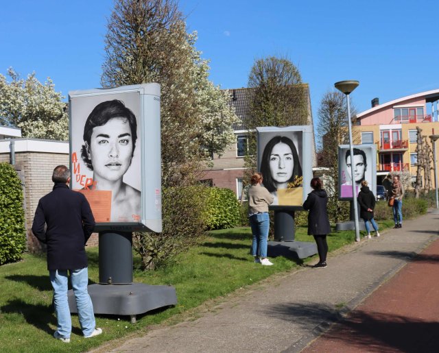 Buitenexpositie OPEN over Depressiviteit Avenhorn, 16 portretten en persoonlijke verhalen