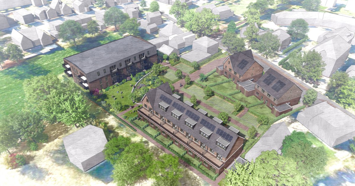 Alle woningen zijn energiezuinig en duurzaam gebouwd zoals houtskeletbouw