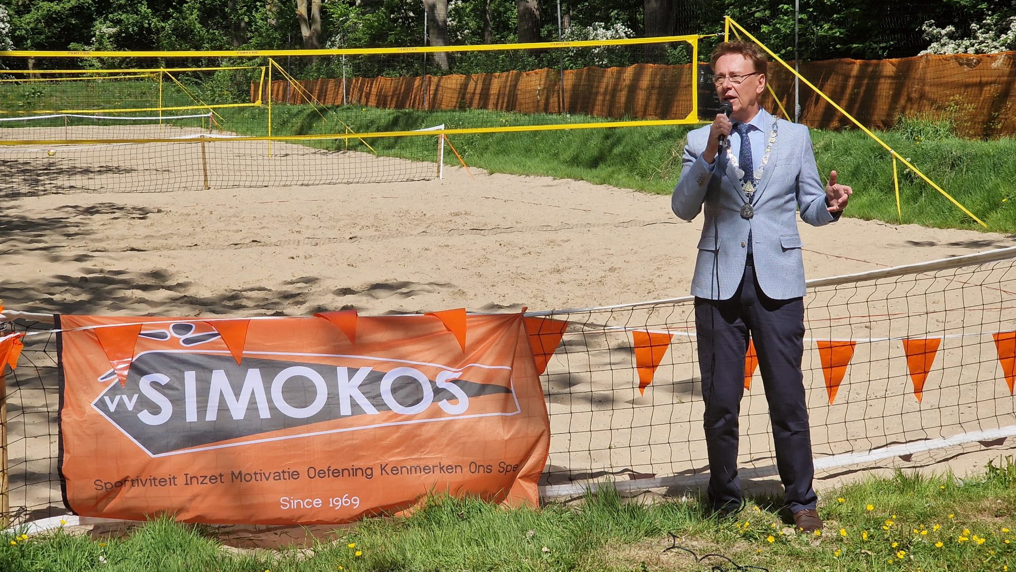 Beachvolleybalvelden Simokos