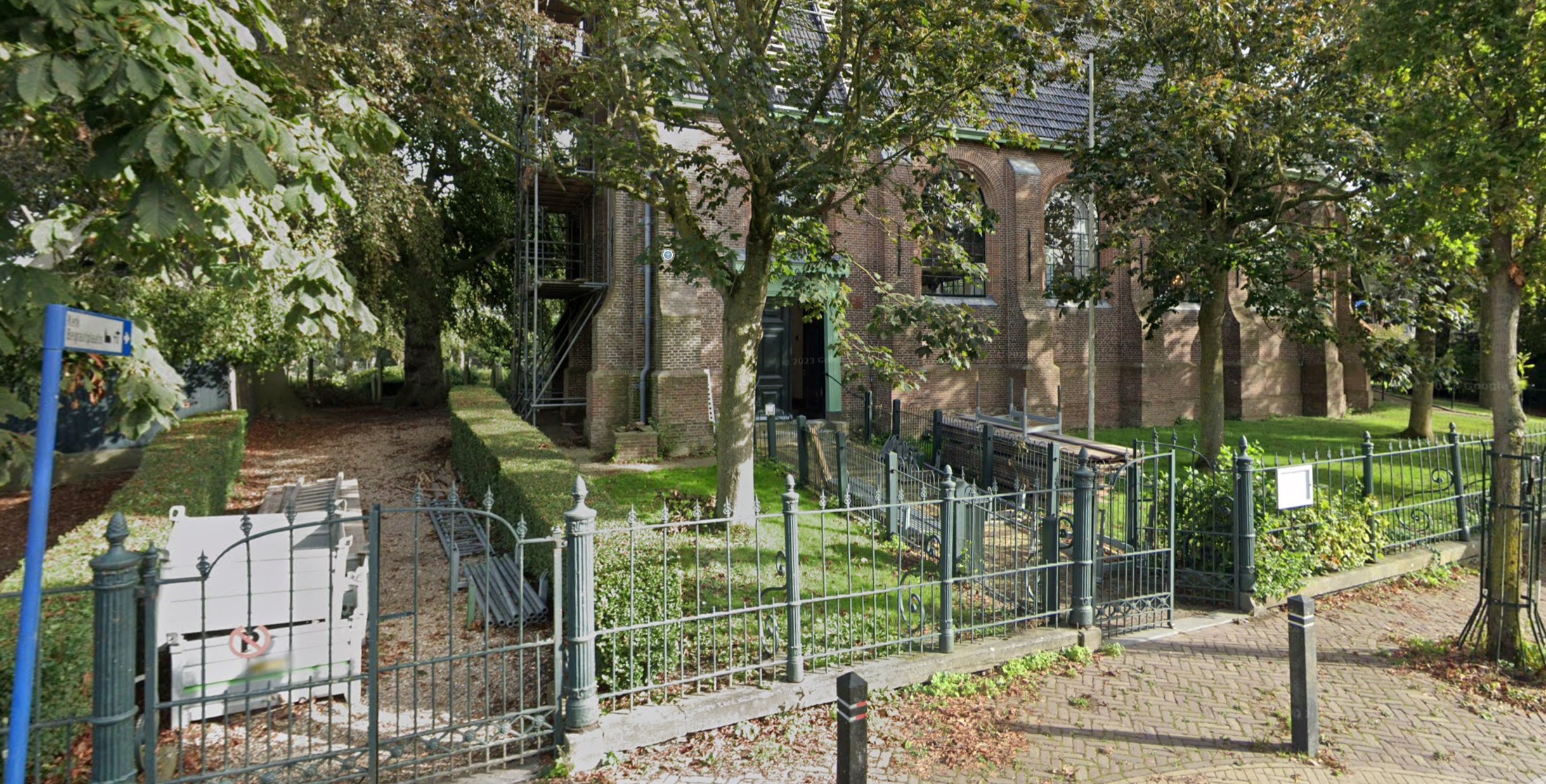 Kerkelijk hekwerk kerk Oostwoud moet worden vervangen, vergunning aangevraagd