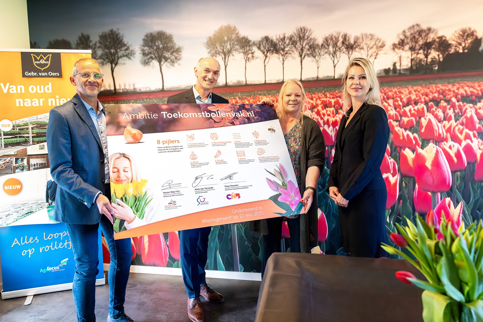Bloembollen minister Wiersma