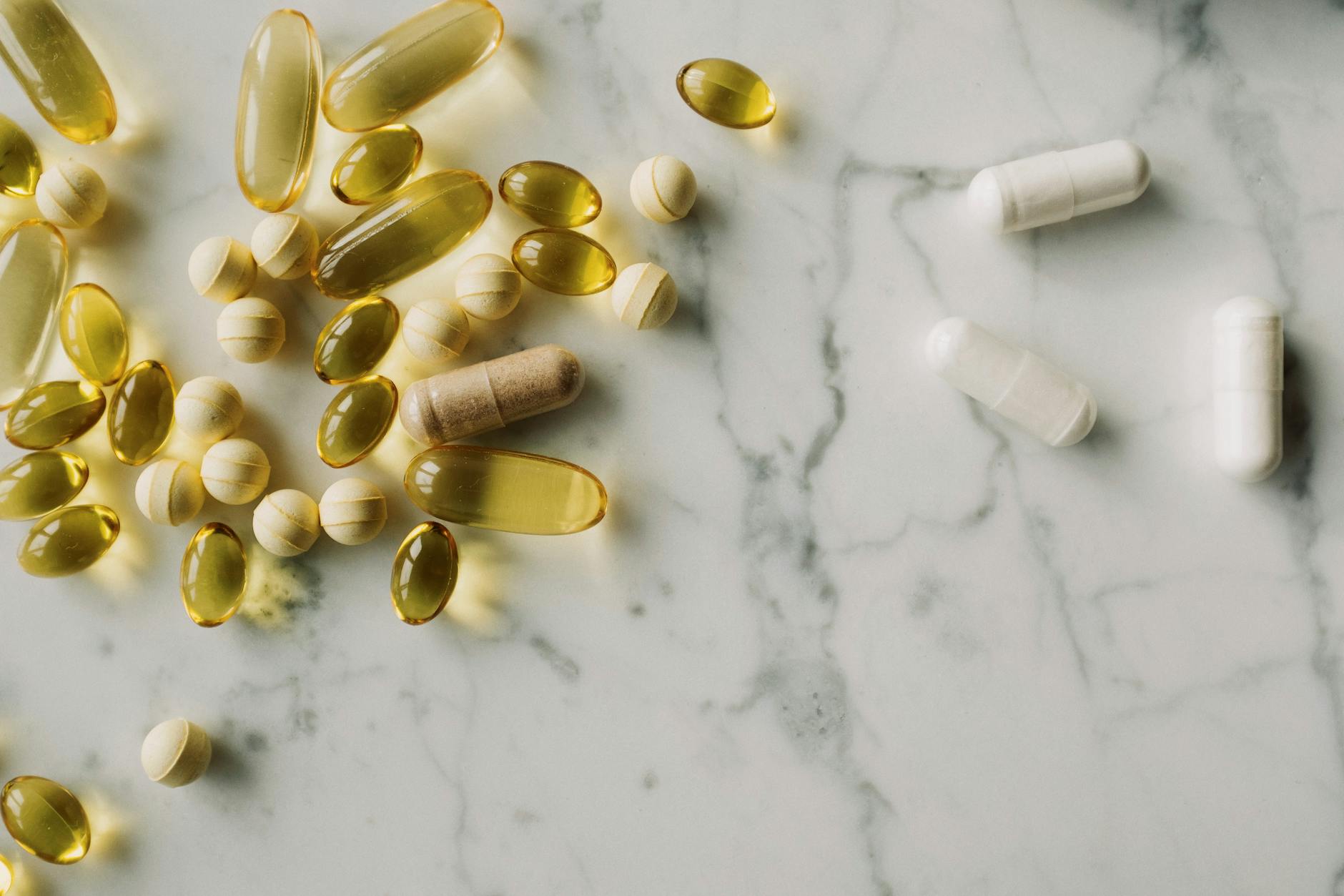 medications on white surface