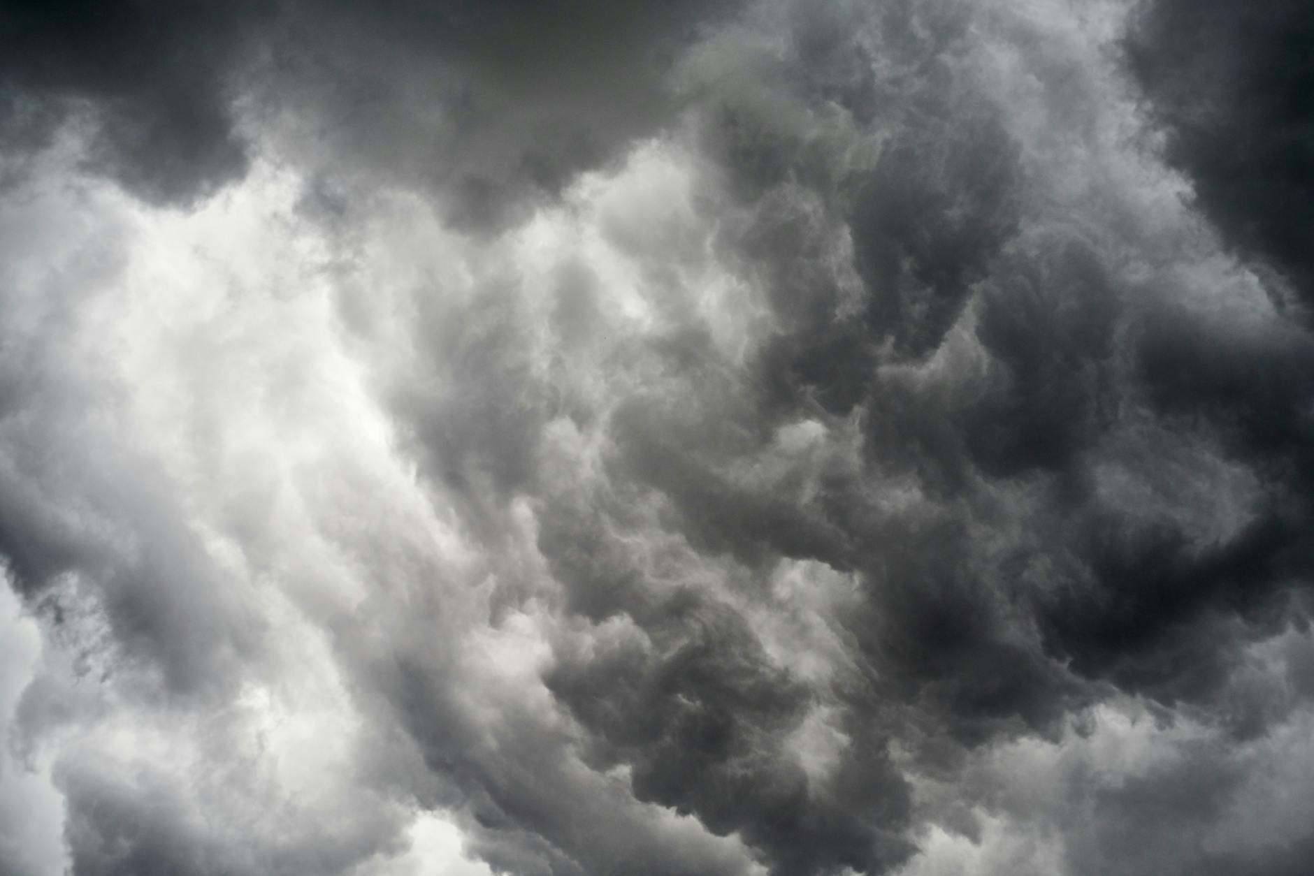black clouds