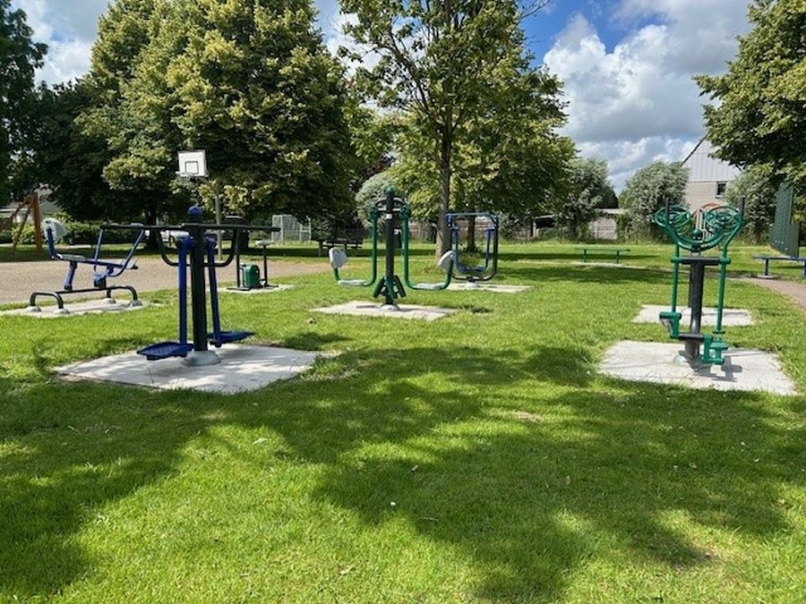 Activiteiten in beweegpark Midwoud tijdens Nationale Sportweek