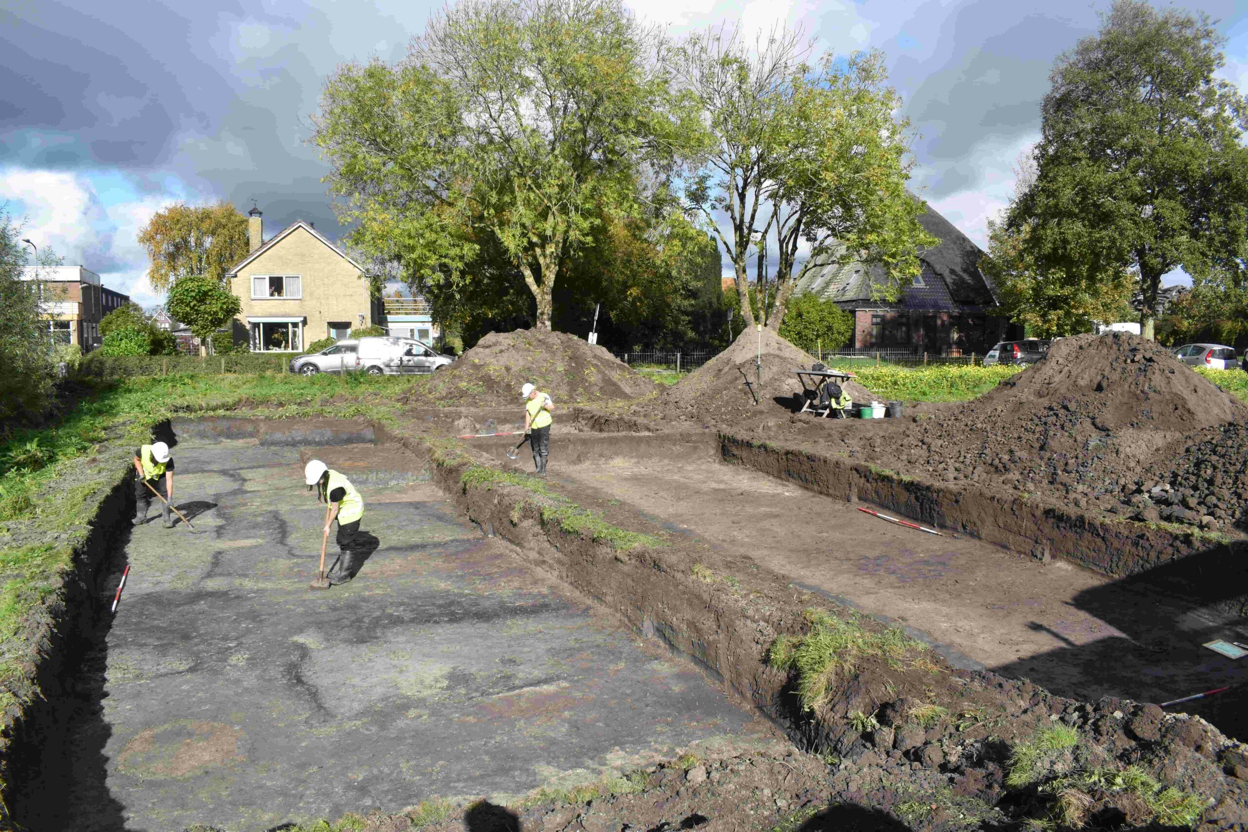 Voor het eerst complete middeleeuwse boerderij gevonden in Westerblokker