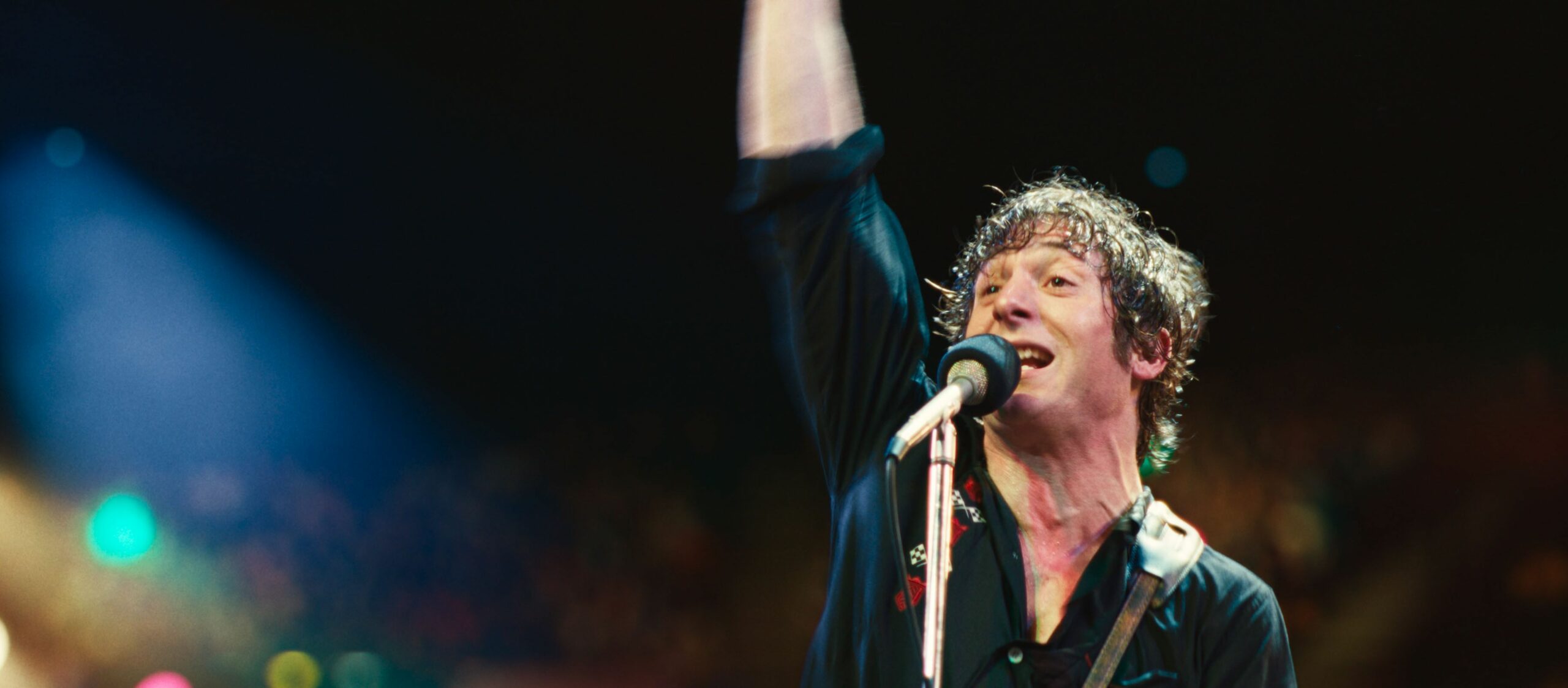 Filmposter van Springsteen: Deliver Me from Nowhere in De Drom in Enkhuizen, over het ontstaan van Bruce Springsteens album Nebraska.