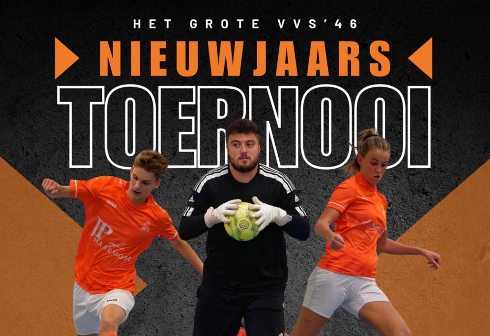 VVS'46 Nieuwjaarstoernooi 2026 in de Oranjehal in Spanbroek