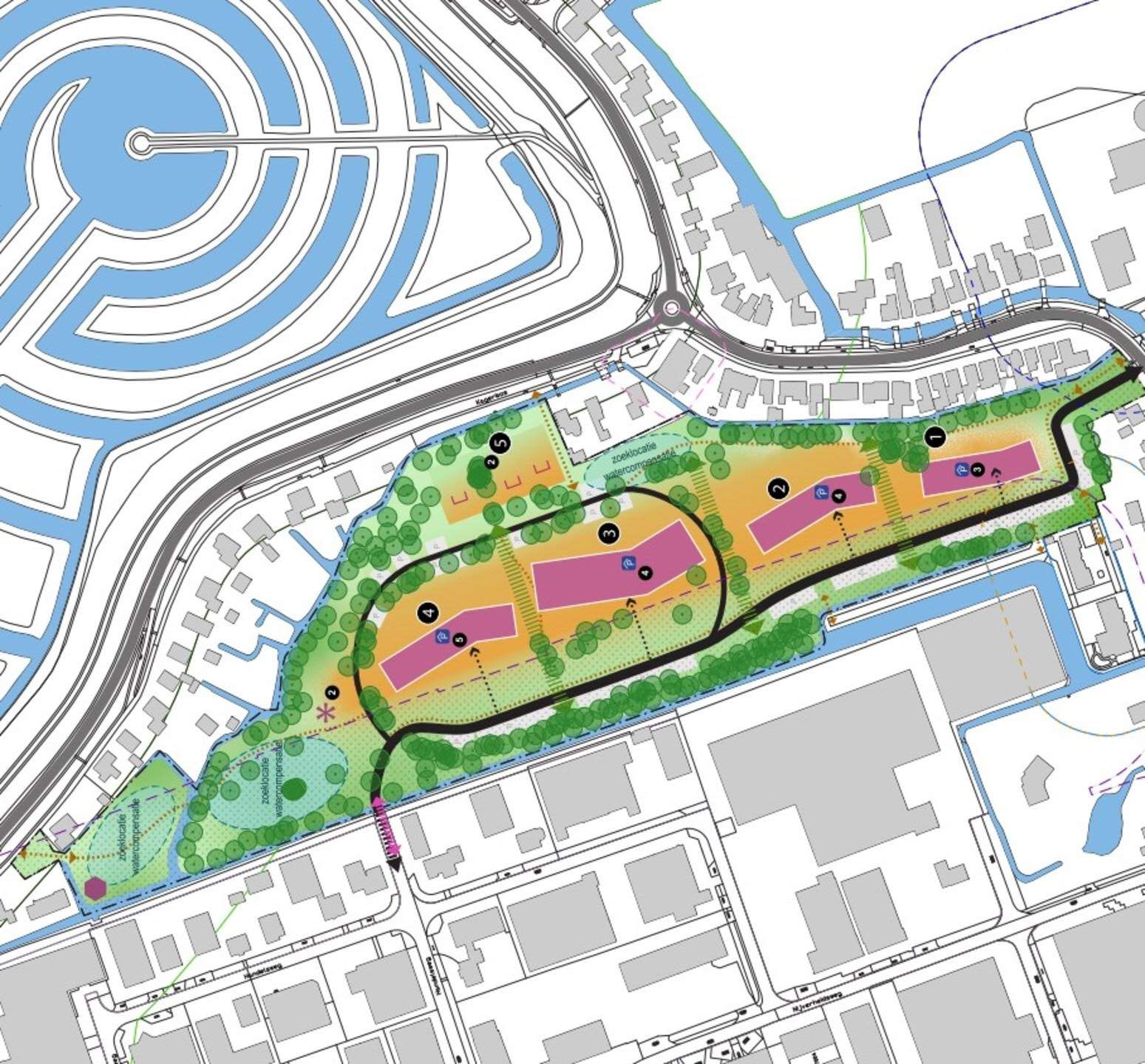 Randvoorwaarden voor 280 nieuwe woningen Wervershoof vastgelegd