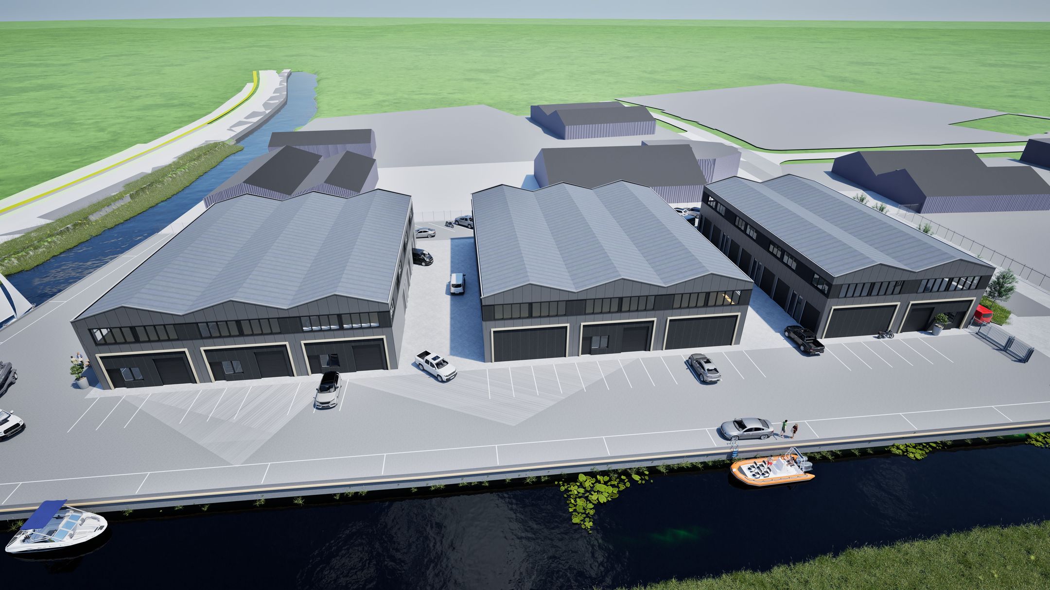 Renovatie en opsplitsing bedrijfsgebouw Nijverheidsweg 17 Medemblik