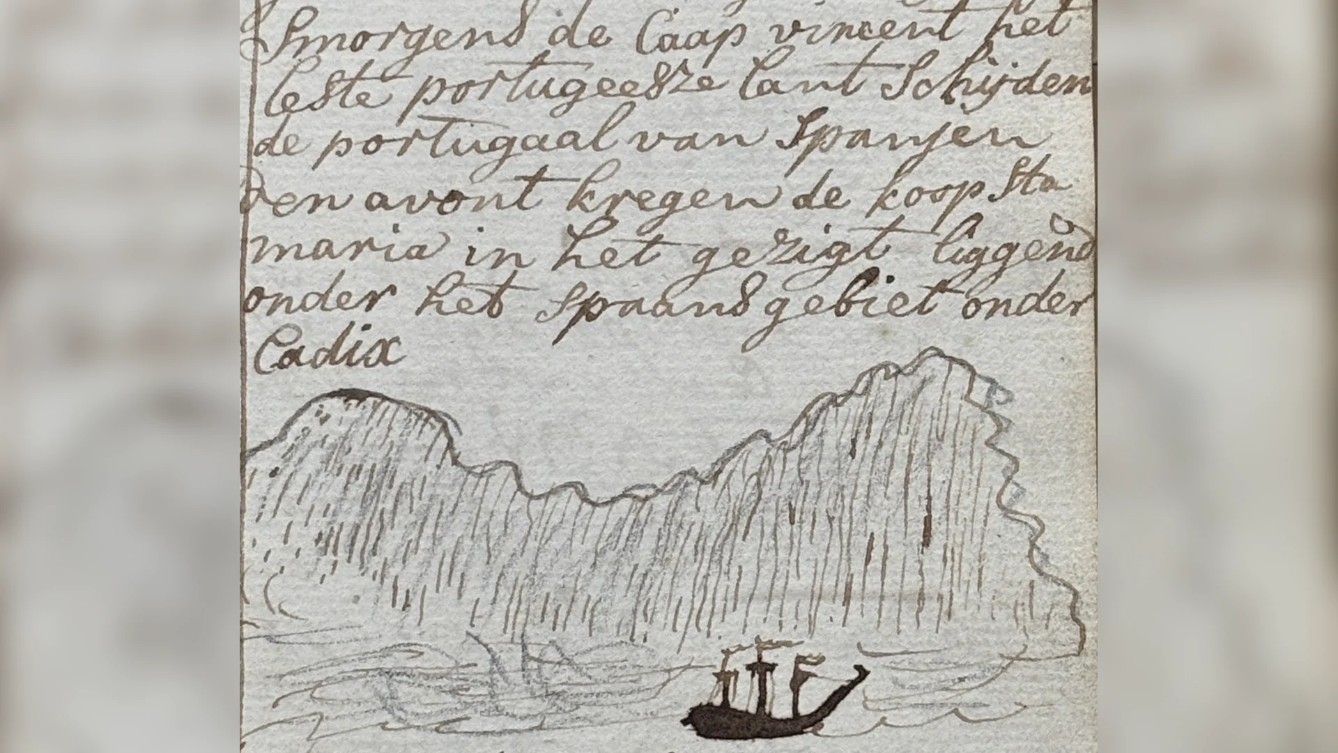 Historicus Peter Swart onderzoekt archiefstukken over het schip Huis te Warmelo uit Medemblik