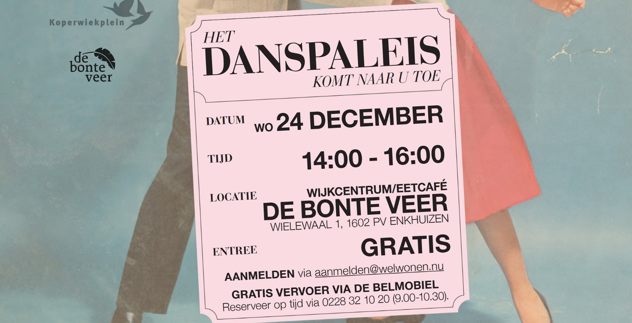 Danspaleis Enkhuizen: Speciale Dansavond Ouderen Kerstavond