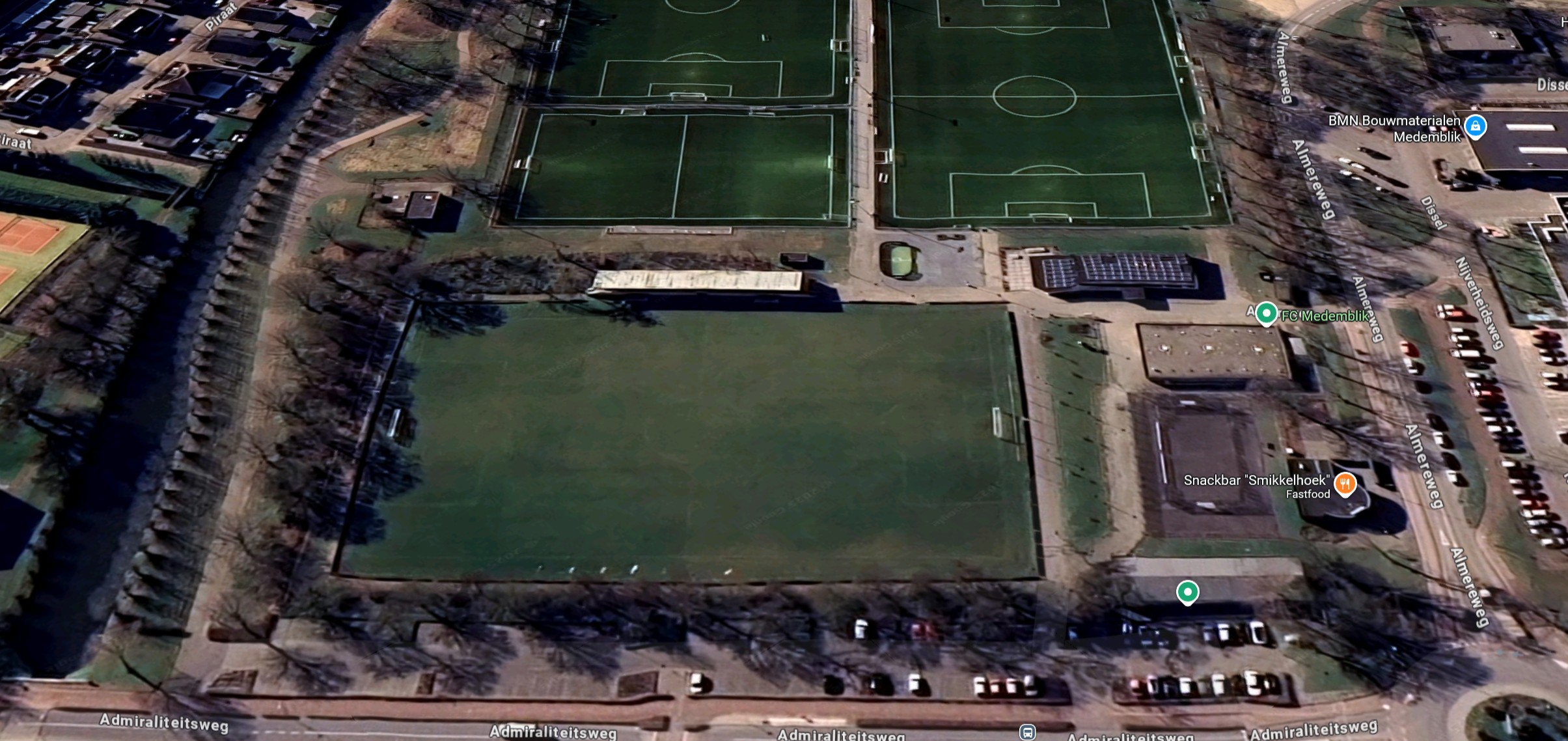 Tribune van FC Medemblik gesloten vanwege achterstallig onderhoud