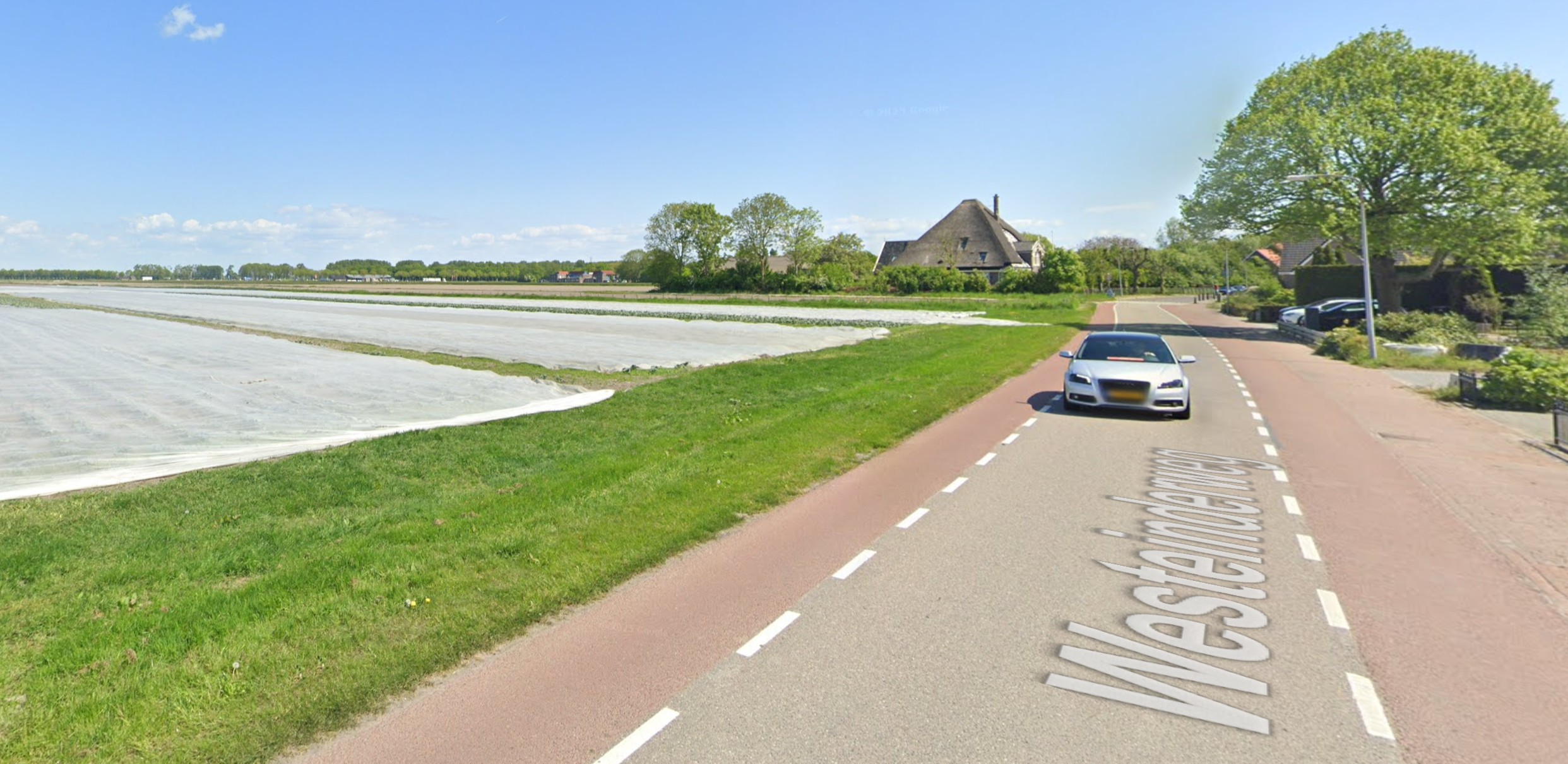 Kerkstraat in Wognum met verkeerssituatie en nieuwe ontsluiting woonwijk