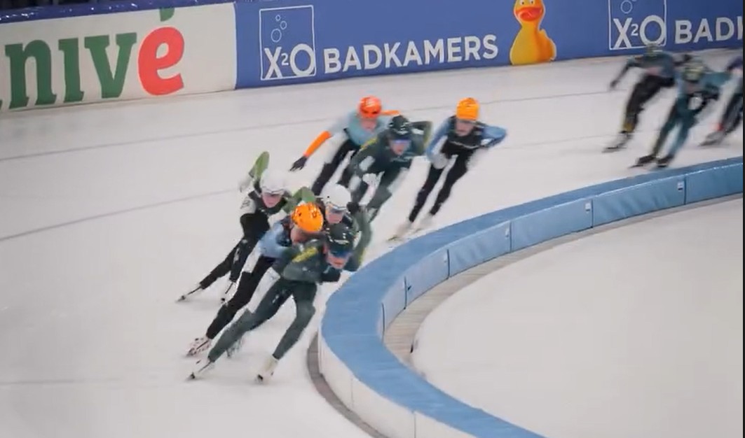 Sofia Schilder wint de marathon in Thialf na een spannende eindsprint