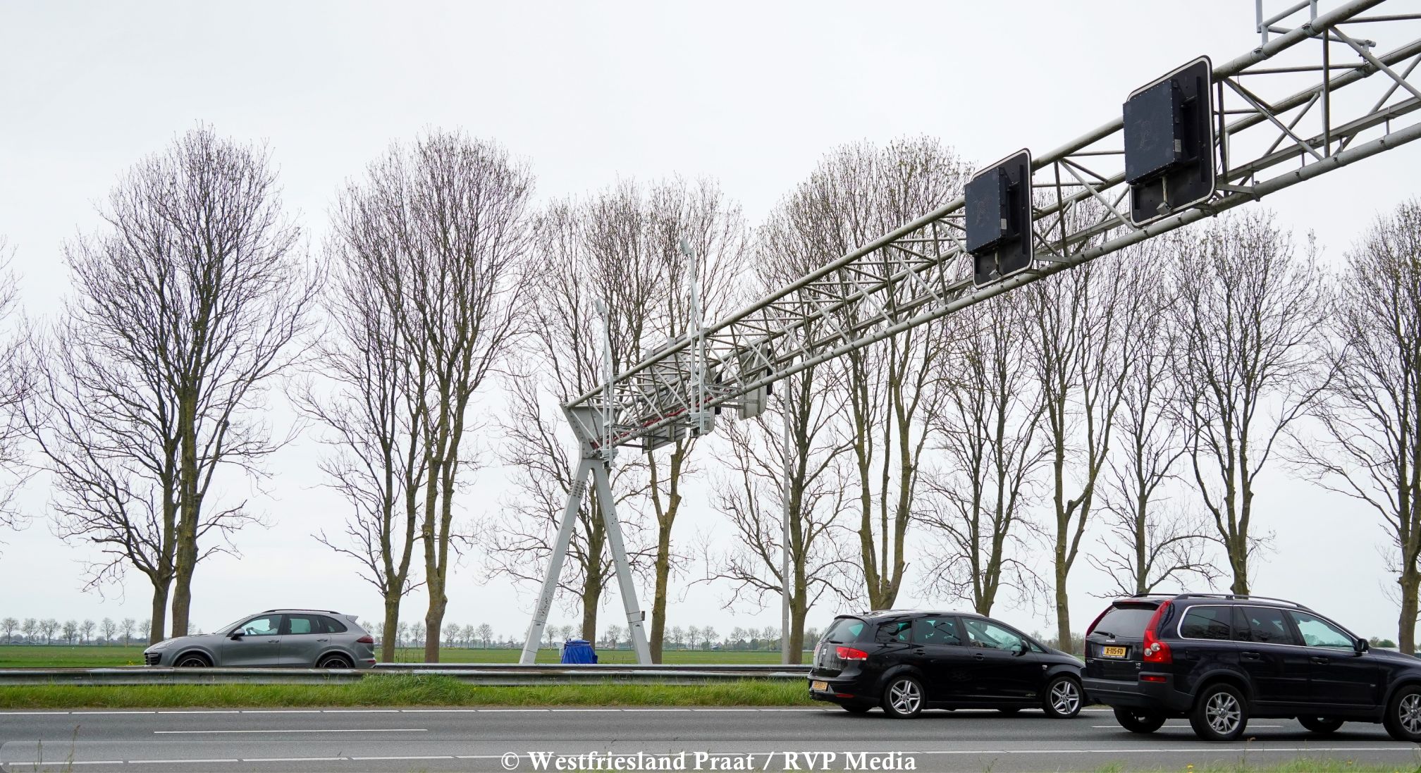 Trajectcontrole op de A7 tussen Hoorn en Purmerend