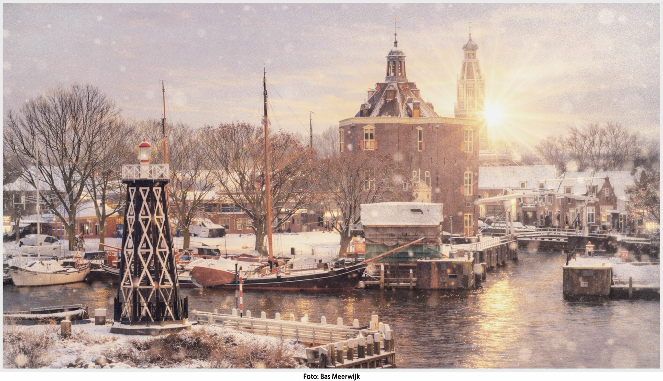 Foto’s West-Friesland in de sneeuw, deel 2