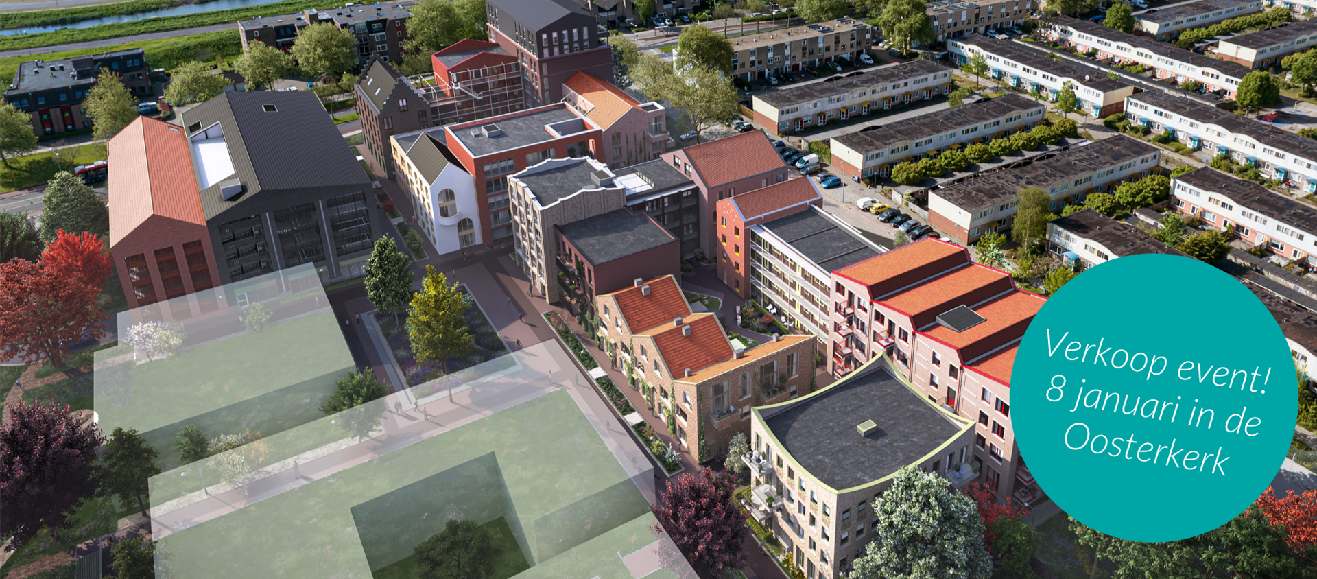 Verkoop woningen Pelmolenpad Fase 1 op 8 januari van start