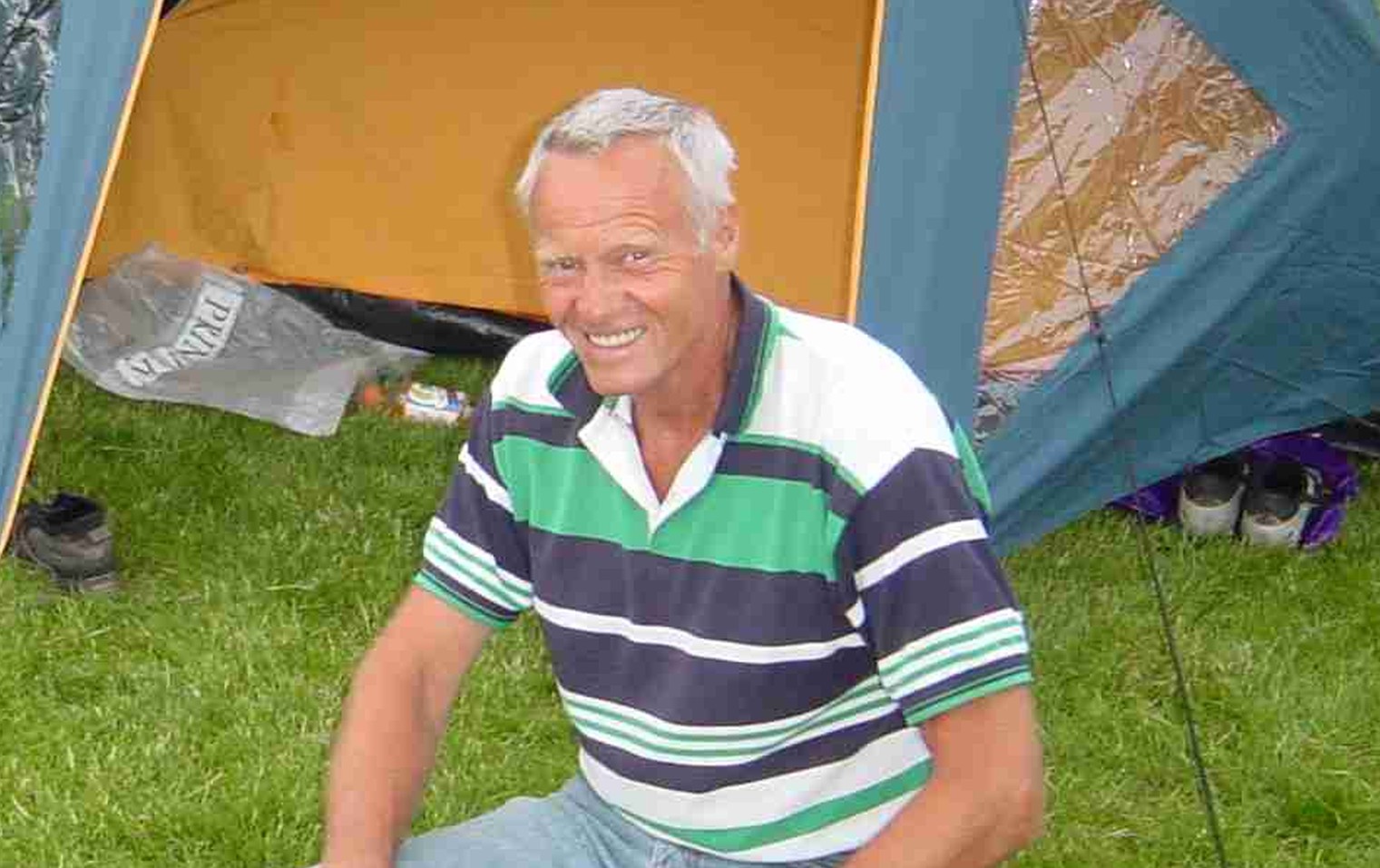 Wim Kuipers tijdens een jeugdactiviteit in Medemblik.