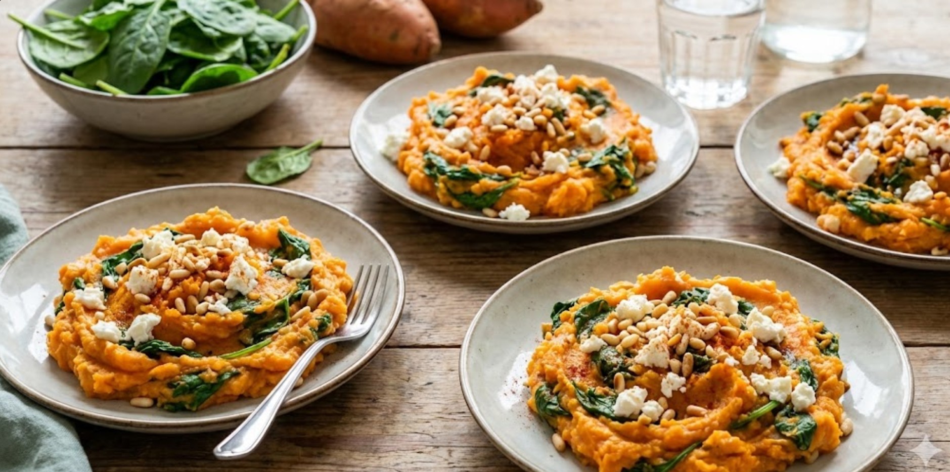 Zoete Aardappelstamppot