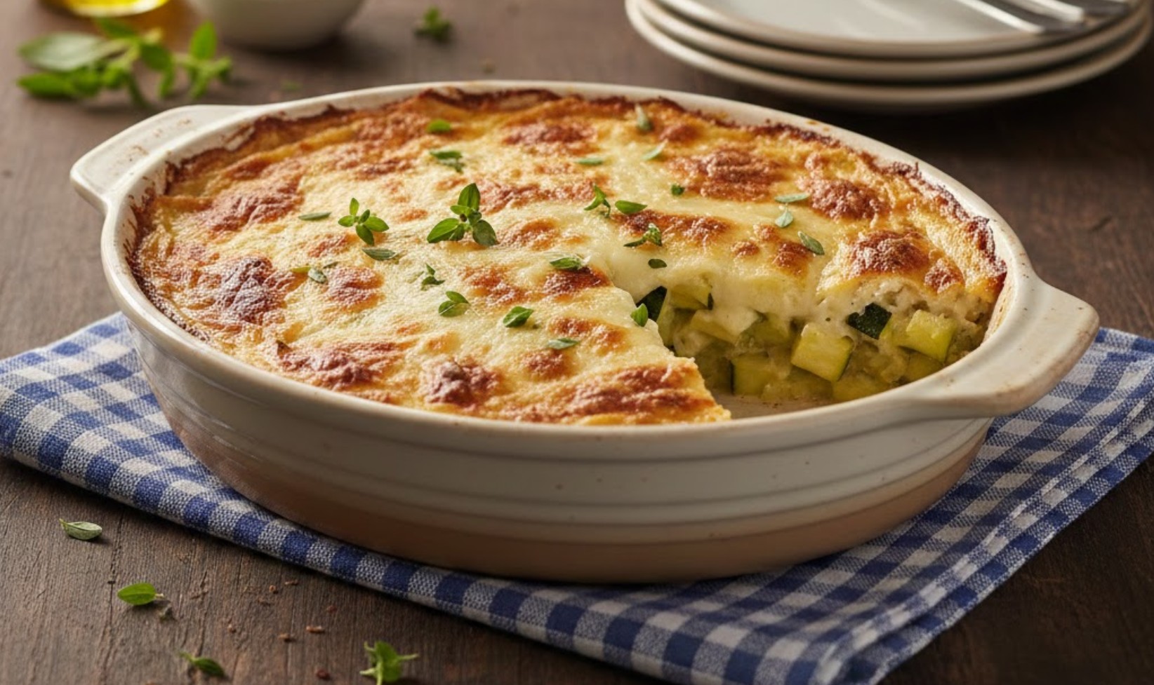 Romige Courgetteschotel uit de Oven