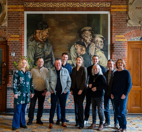 Presentatie van de kandidatenlijst en het verkiezingsprogramma van HEA voor de gemeenteraadsverkiezingen in Enkhuizen.