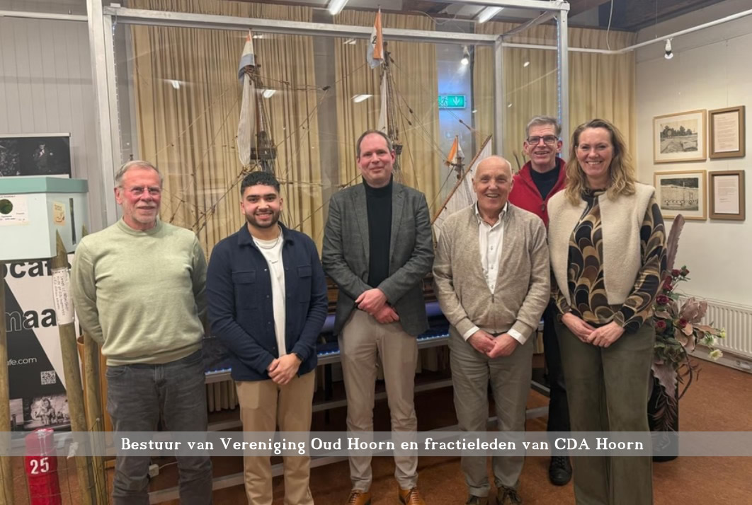 Historische binnenstad van Hoorn met monumentale panden en activiteiten van Vereniging Oud Hoorn.