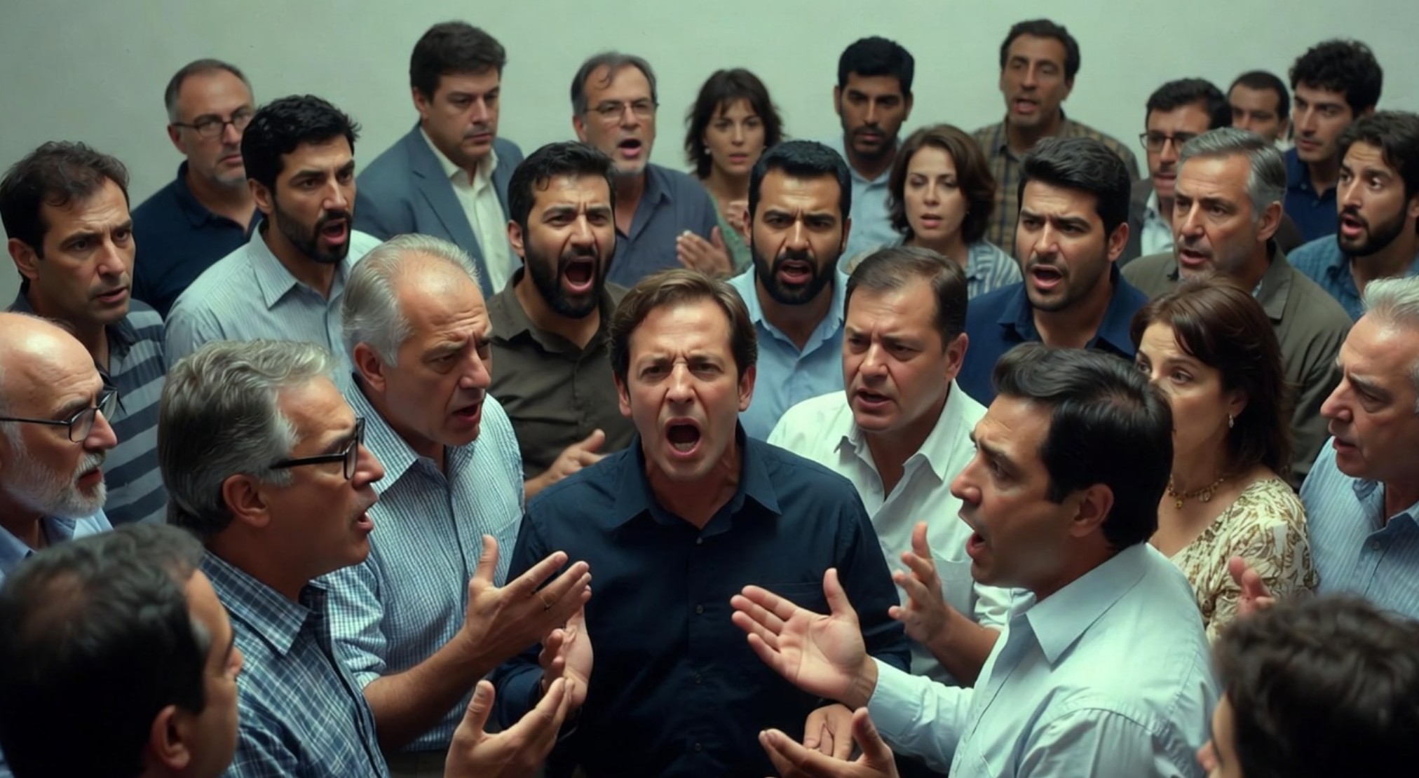 Boze Nederlanders discussiëren op sociale media over politiek en sport