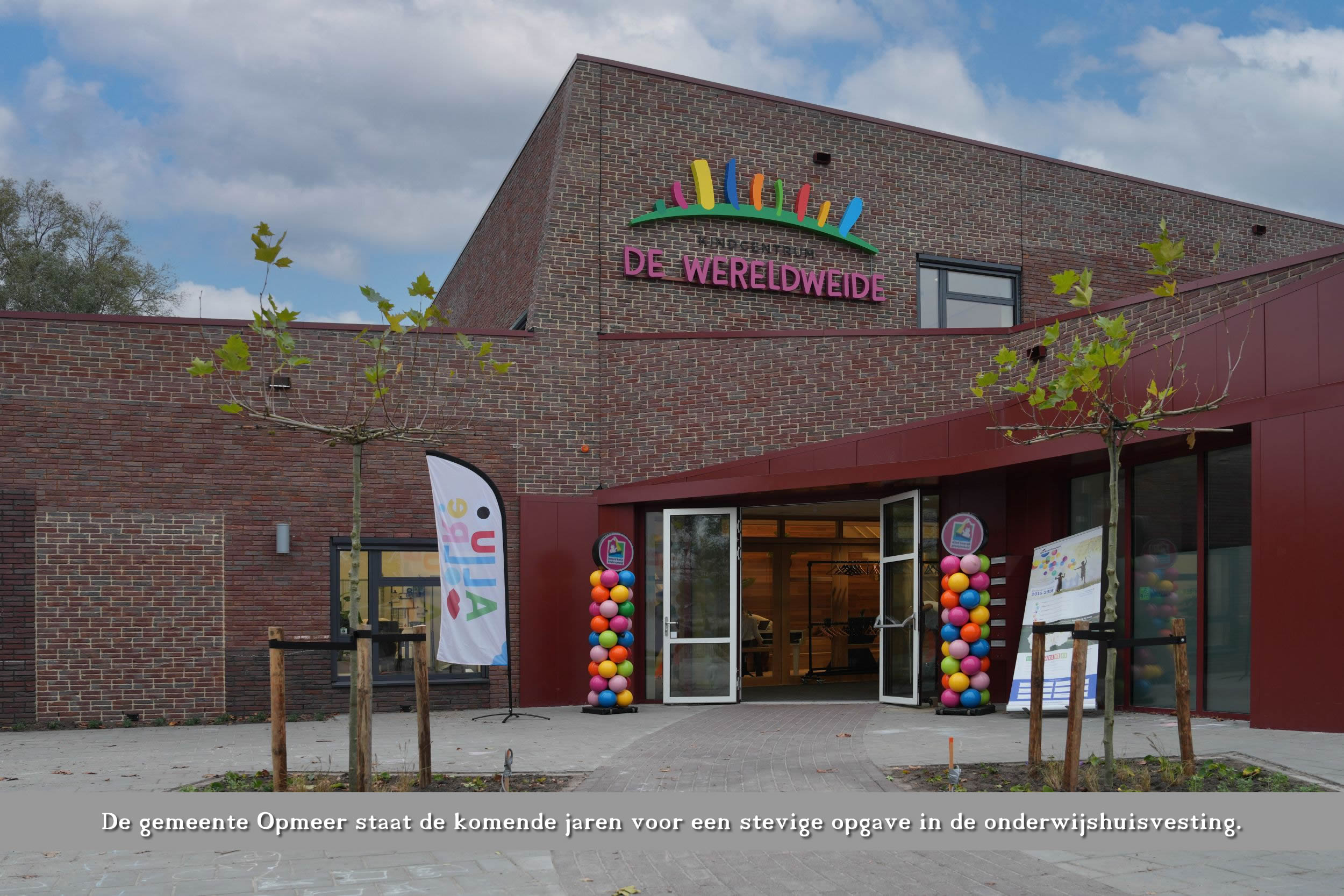 Groei basisscholen Opmeer vraagt uitbreiding Wereldweide