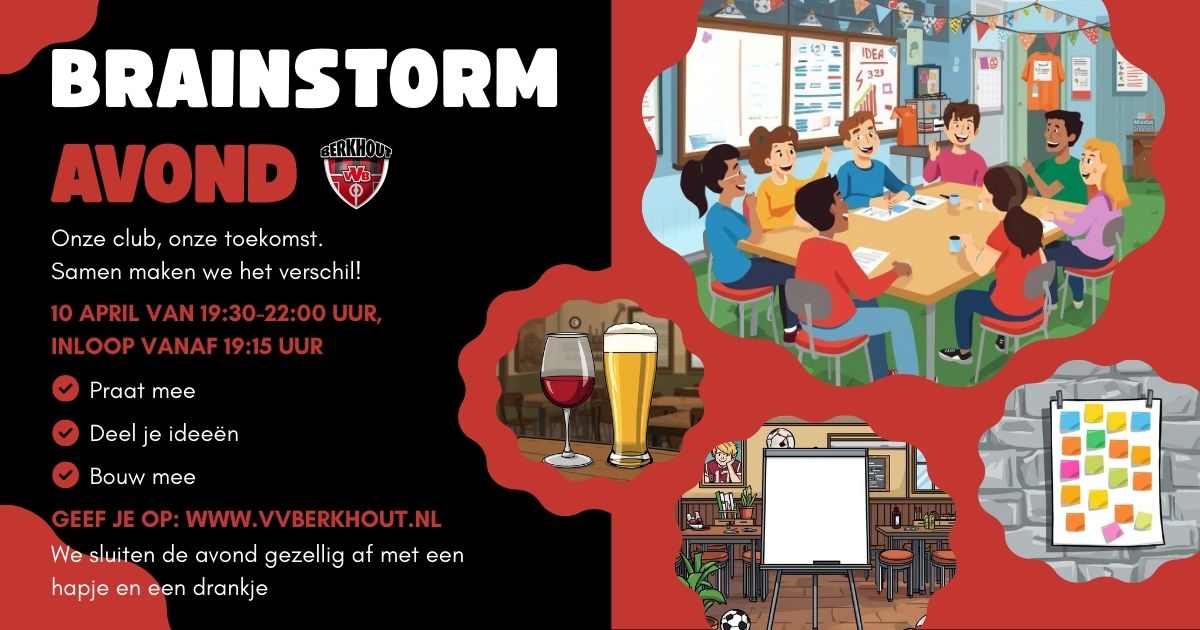 VV Berkhout bouwt aan toekomst tijdens interactieve clubavond