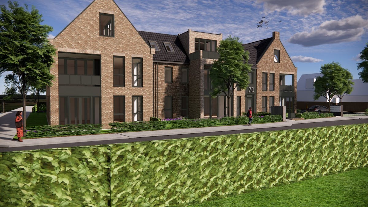 Ondertekening van de anterieure overeenkomst voor de ontwikkeling van 24 appartementen aan De Goorn 70/74 in gemeente Koggenland