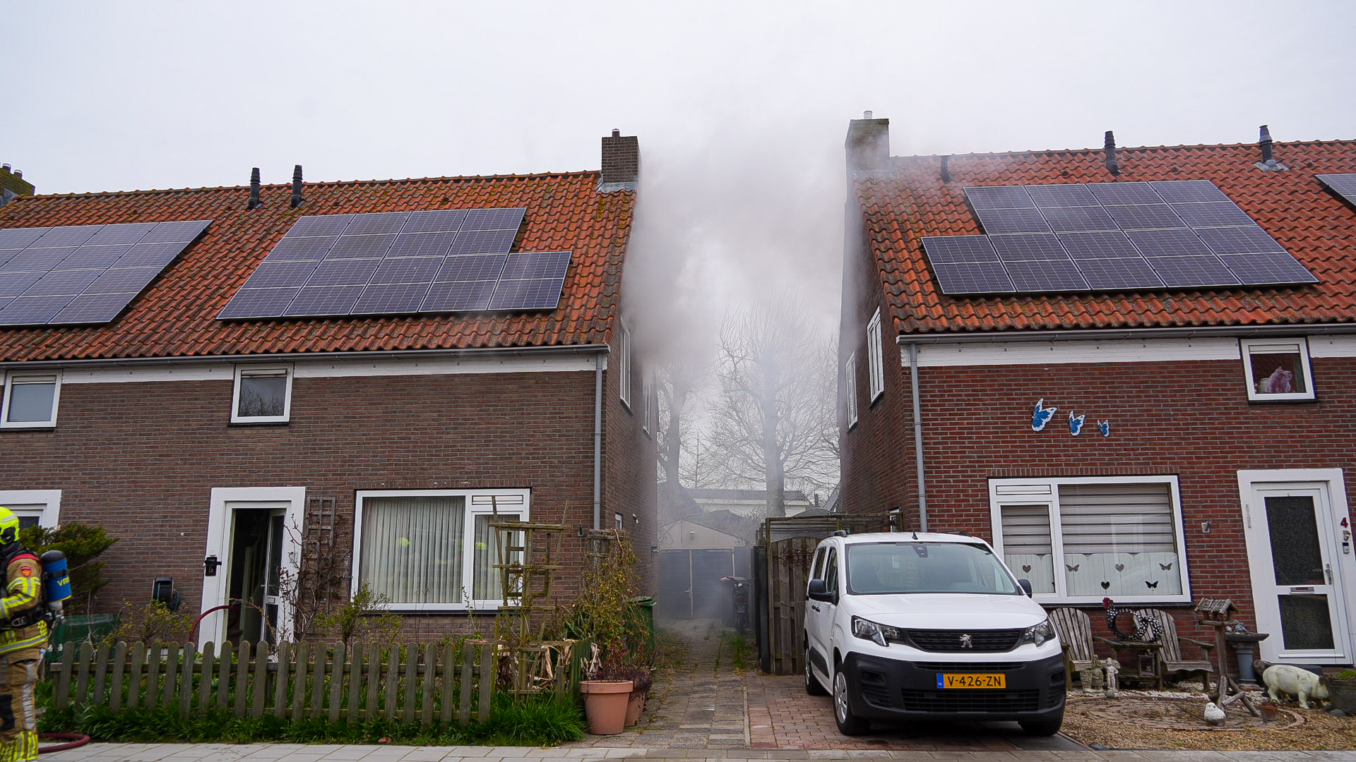Flinke schade na woningbrand in Sijbekarspel