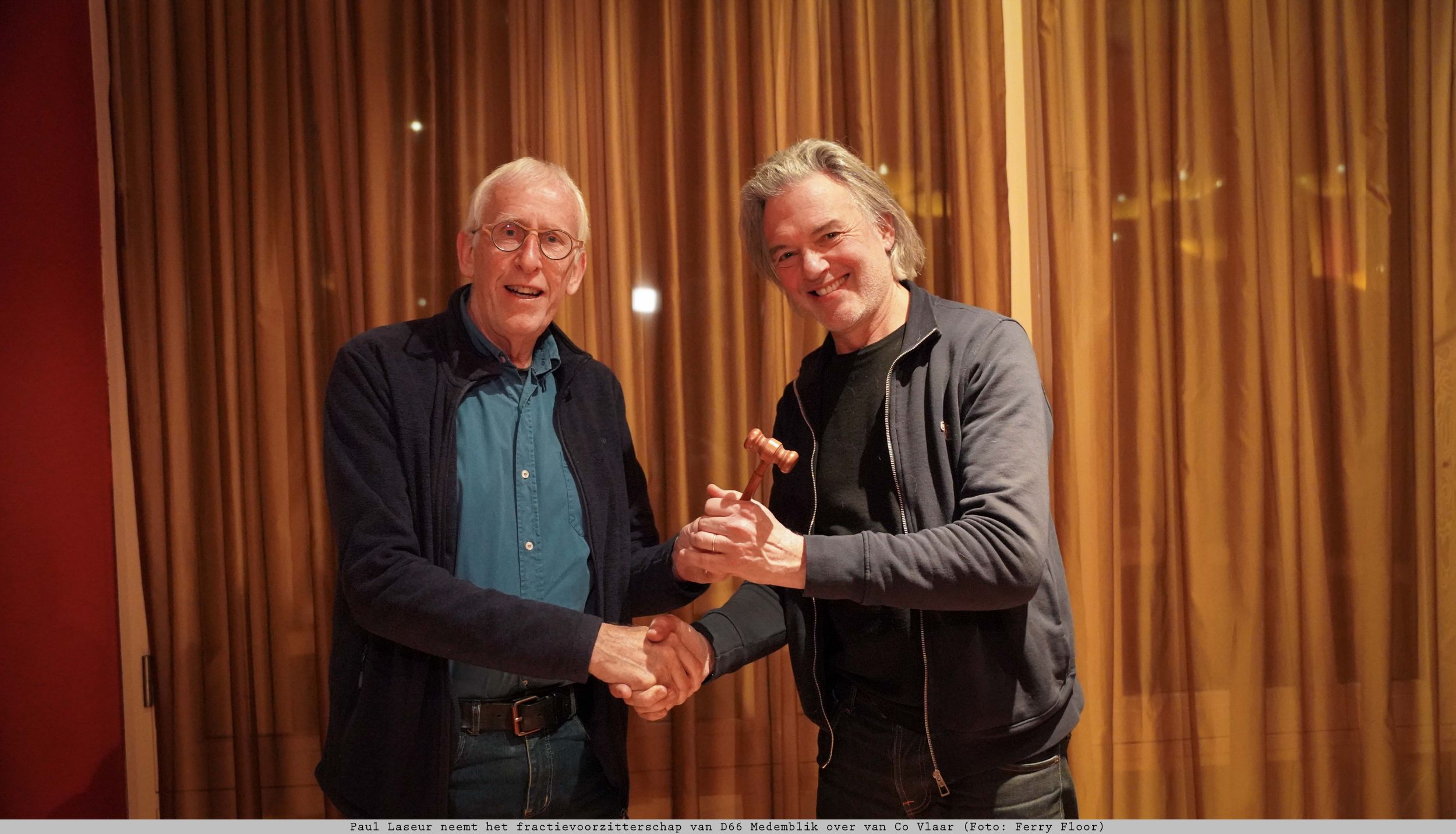 Paul Laseur neemt het fractievoorzitterschap van D66 Medemblik over van Co Vlaar