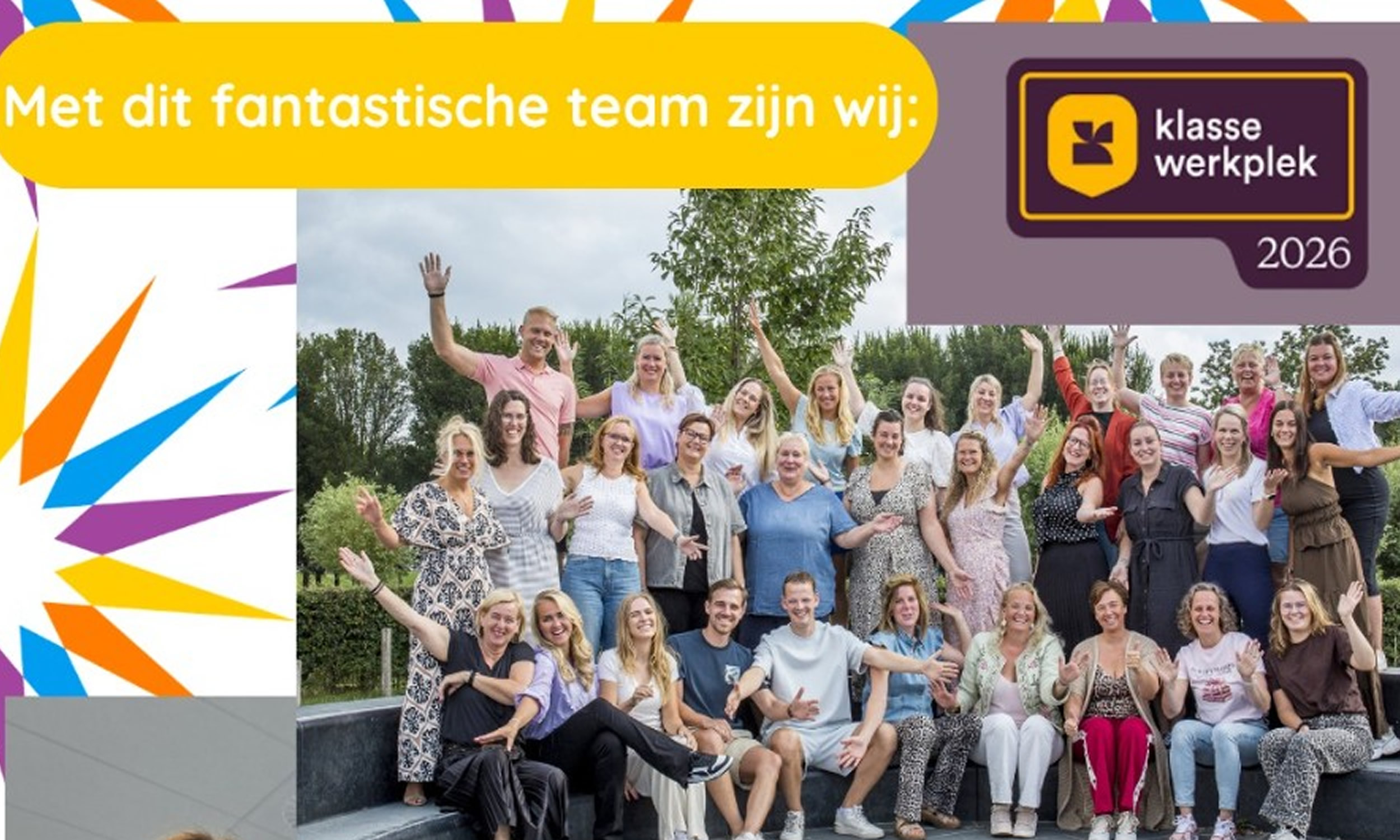 Basisschool De Sprankeling is Klassewerkplek 2026