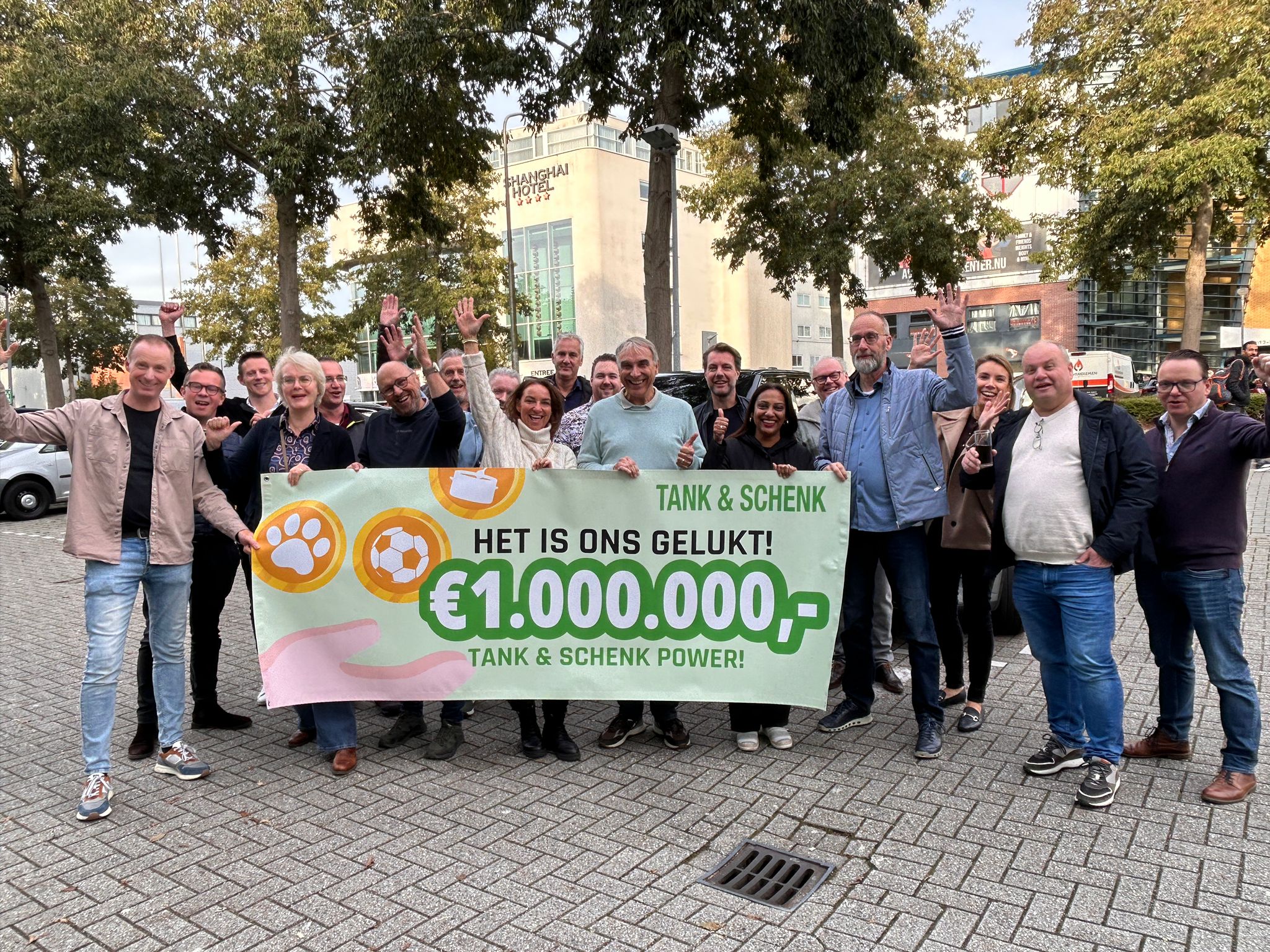 Tank & Schenk bereikt mijlpaal van 1 miljoen euro