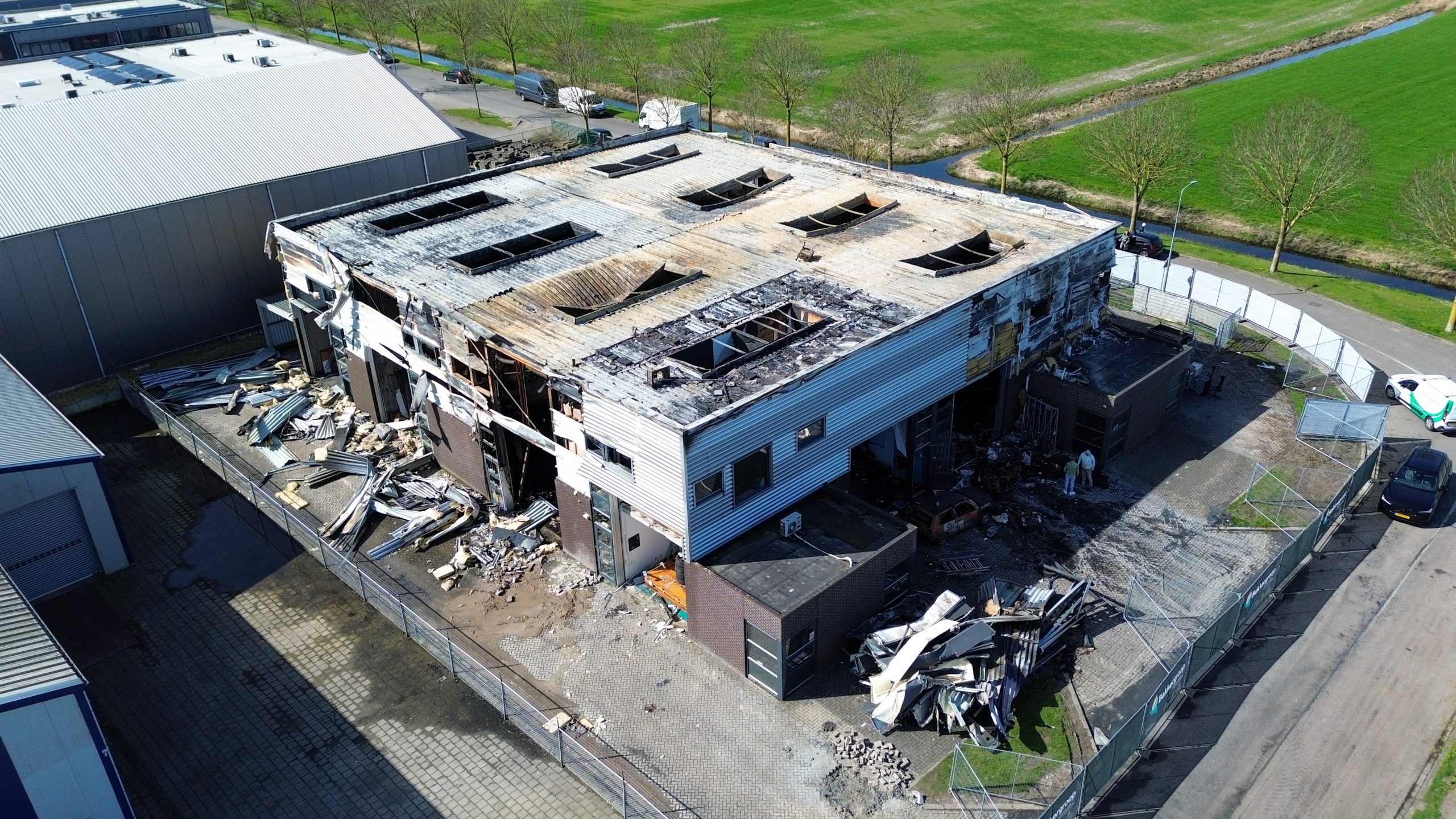 Burgemeester Koggenland: ondernemers na brand niet alleen