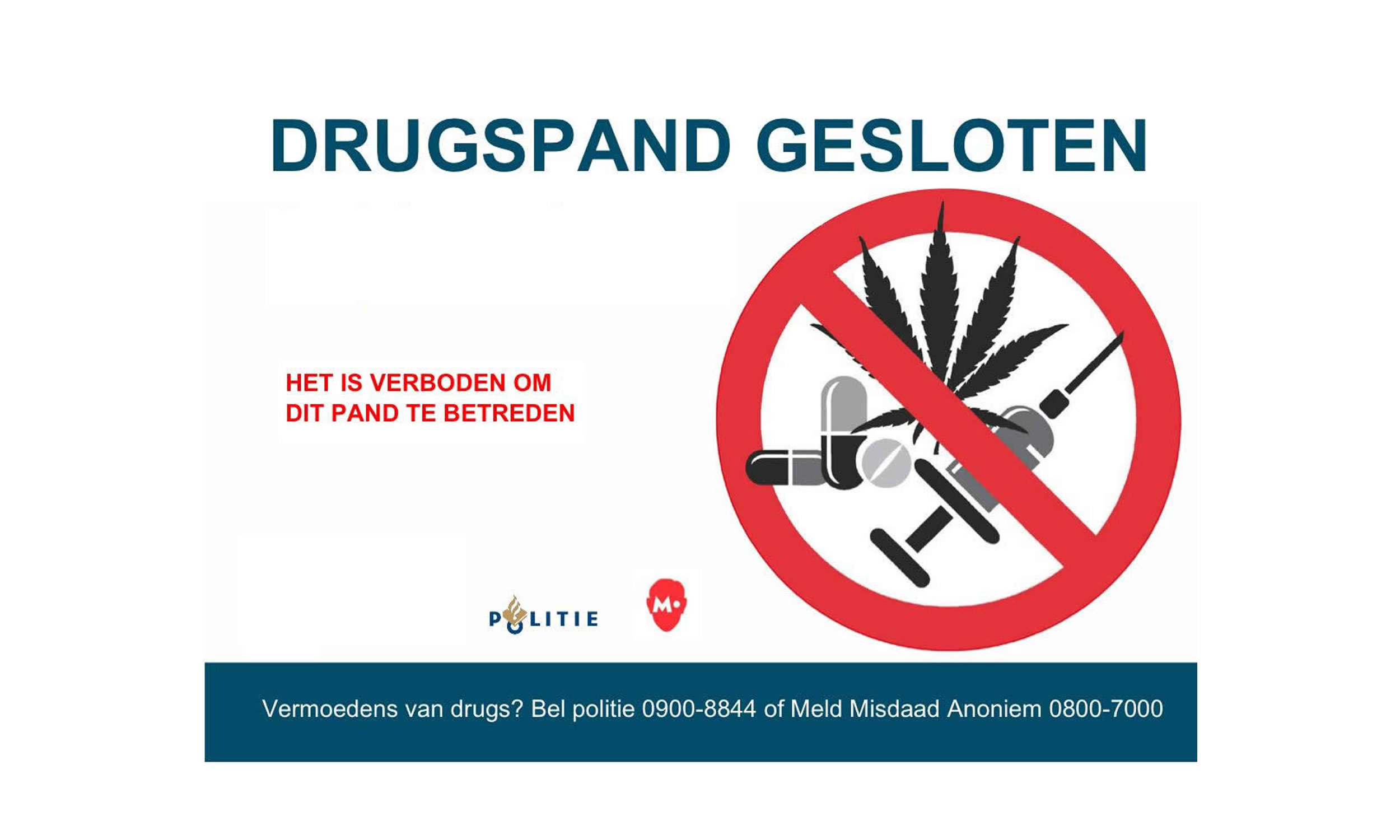 Bedrijfspand Elbaweg in Hem zes maanden gesloten na drugsvondst