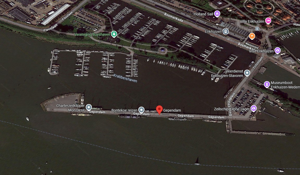 Enkhuizen onderzoekt een duurzaam gebouw voor SailWise op de Kop van de Gependam.