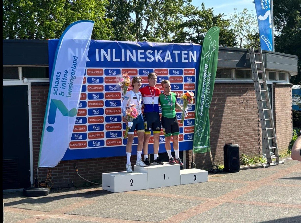 Radboud Inline-Skating met grote ploeg naar NK in Heerde