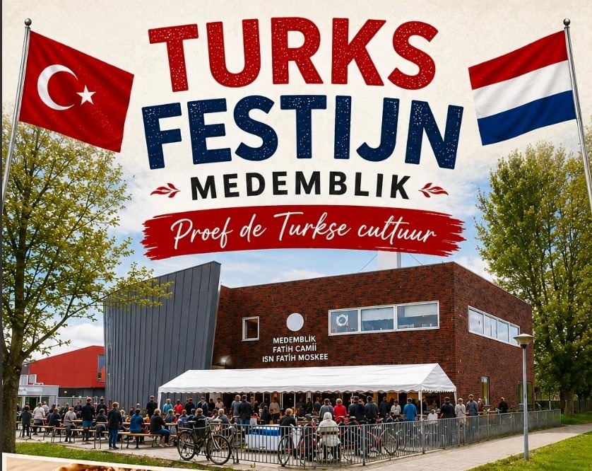 Proef de Turkse Cultuur bij de Moskee in Medemblik