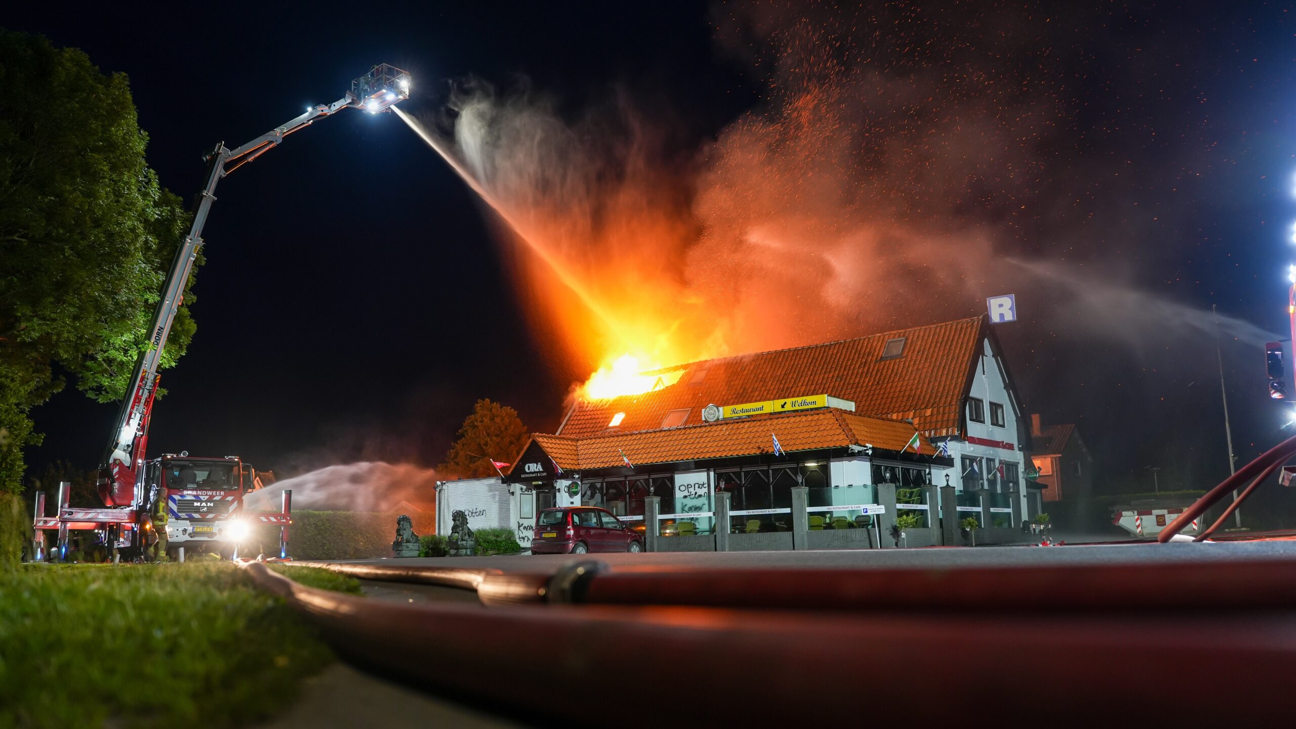 Politie onderzoekt brand bij horecazaak Blokdijk Wijdenes