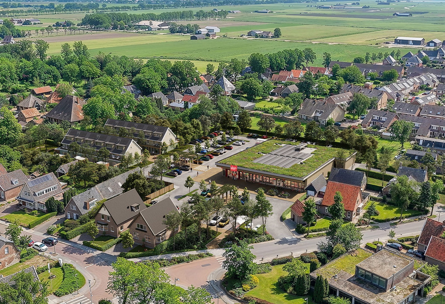 Medemblik verleent vergunning voor bouw Vomar en woningen Opperdoes