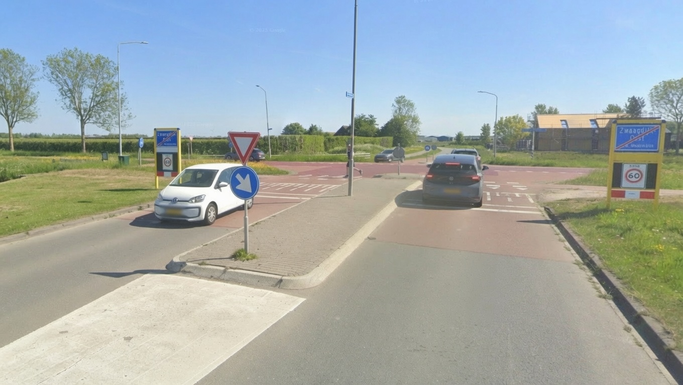 Dorpsraad Zwaagdijk eist extra veiligheid bij Zegersweel Zwaagdijk-Oost