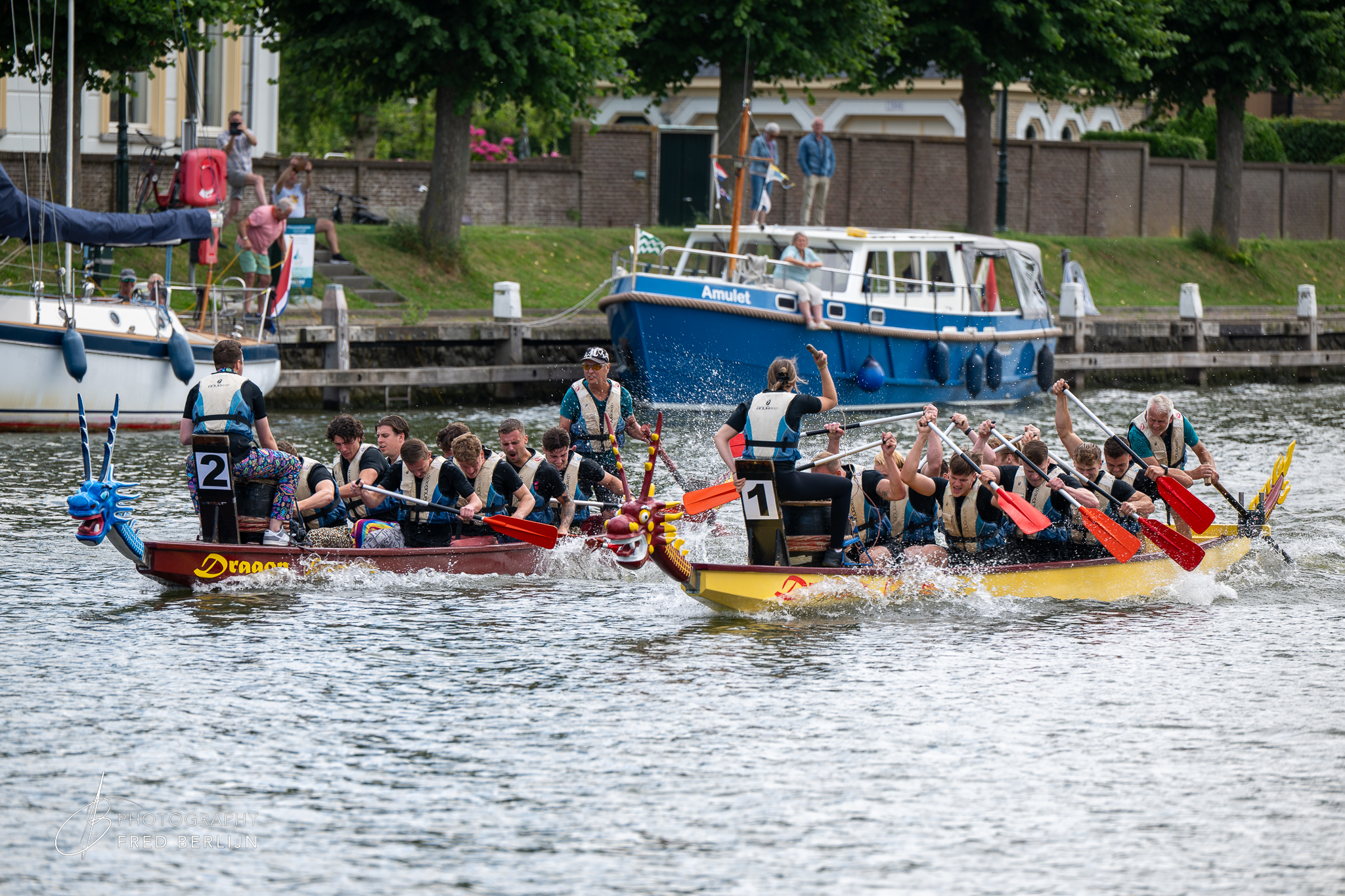 Drakenbootrace Medemblik sluit Waterweek af op 28 juni