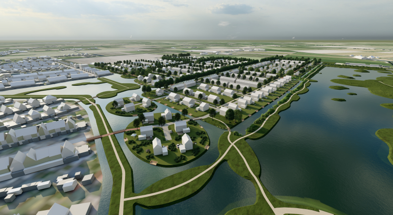 Bouwweg Tuindersweijde Zuid open om Obdam te ontzien
