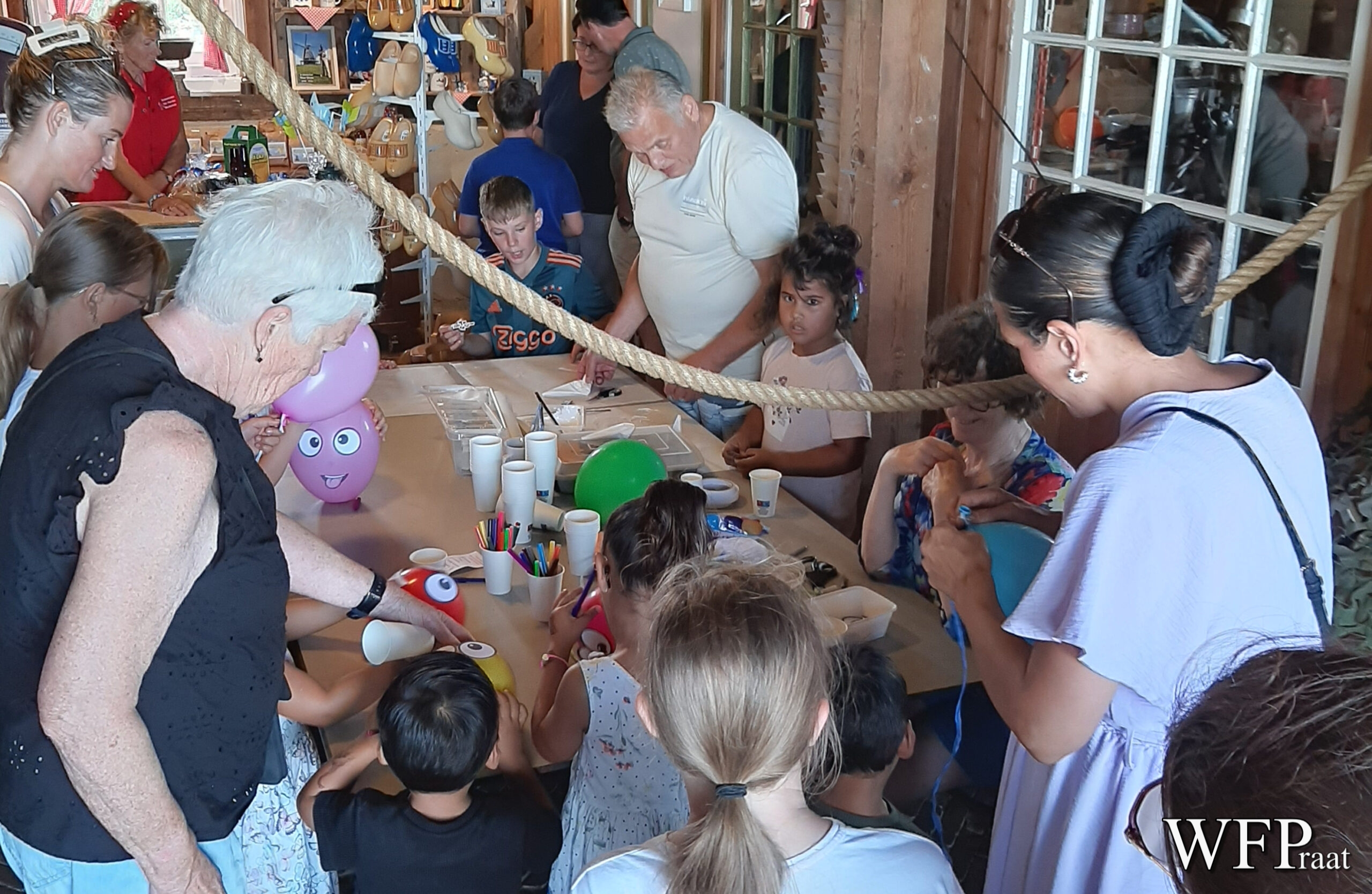 Kindermiddag bij molen De Herder op 18 juli